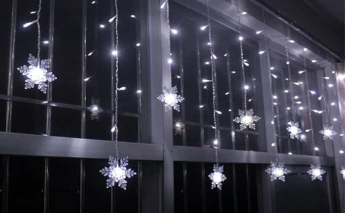 snowflakes LED lights