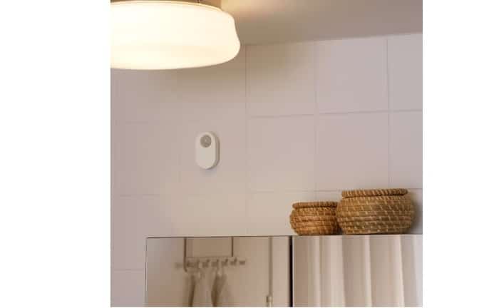 TRÅDFRI Ikea light sensor placed in the kitchen