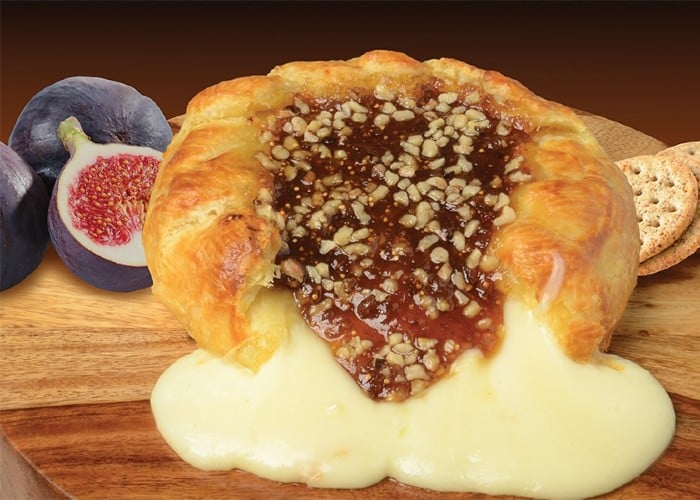 Fotis Baked Brie with Walnut and Fig