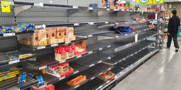 US supermarkets food shortages