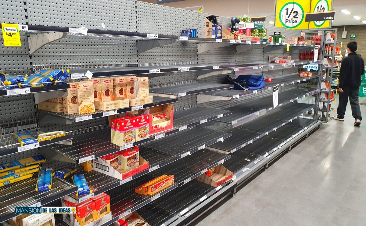 US supermarkets food shortages