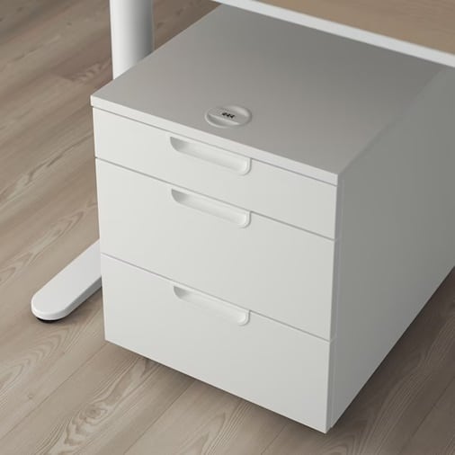 Chest of drawers on wheels Ikea