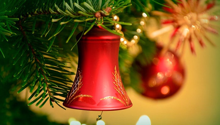 campana decorativa navidad