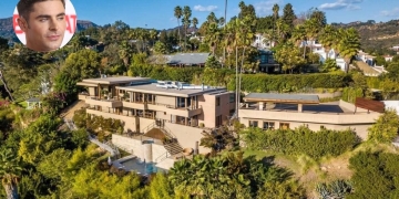 Zac Efron Hollywood Hills home