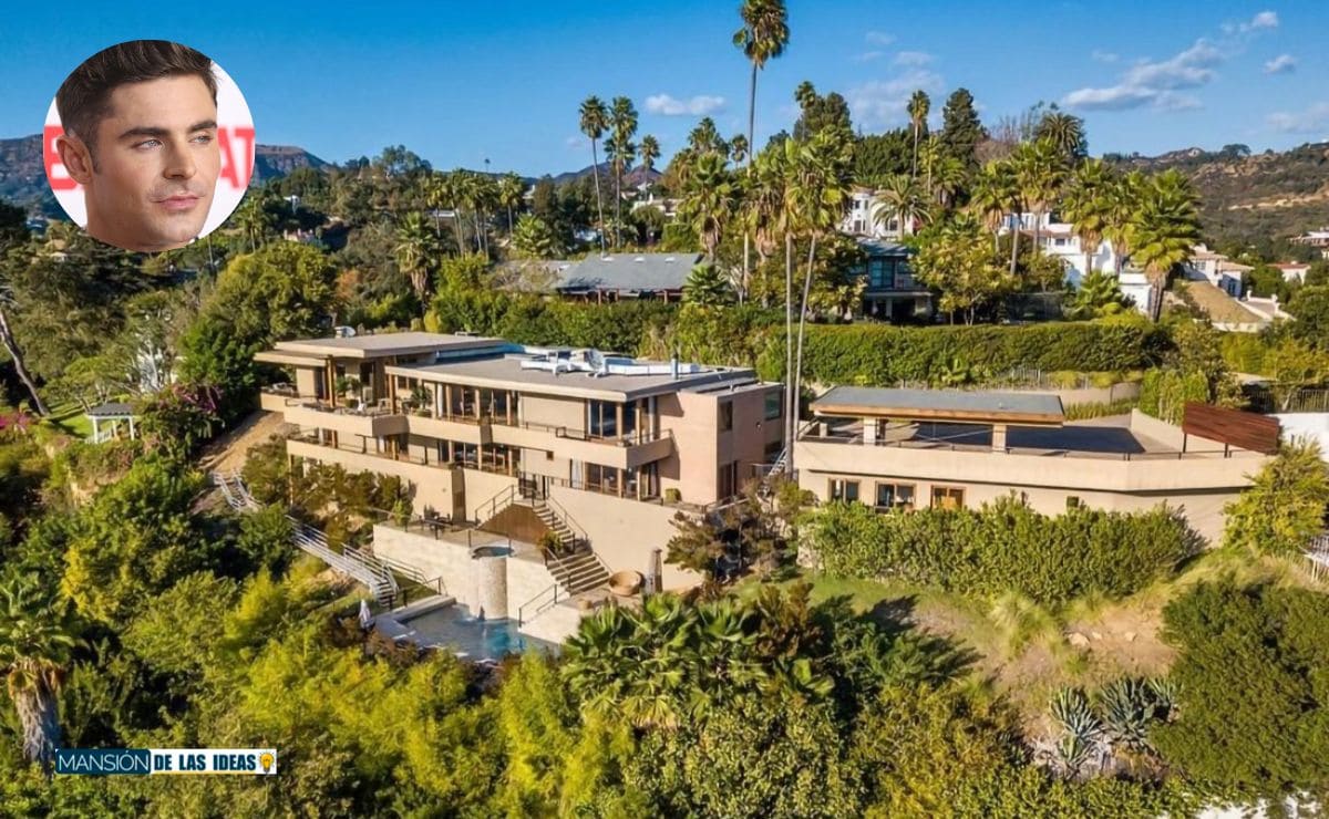 casa Zac Efron Hollywood Hills