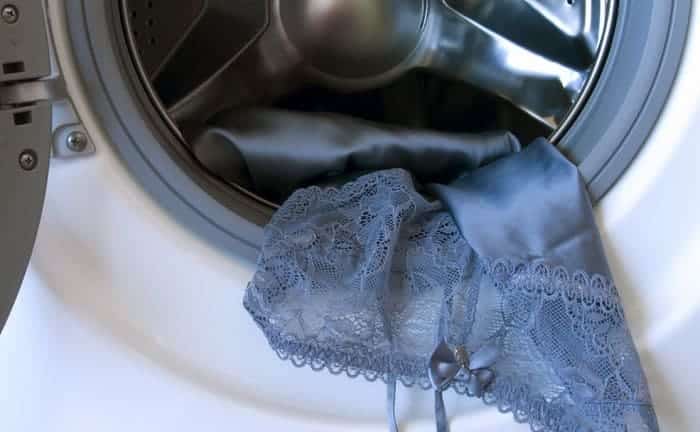 lavado prenda intima seda