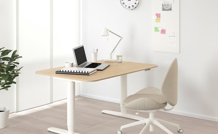 Adjustable work table Ikea