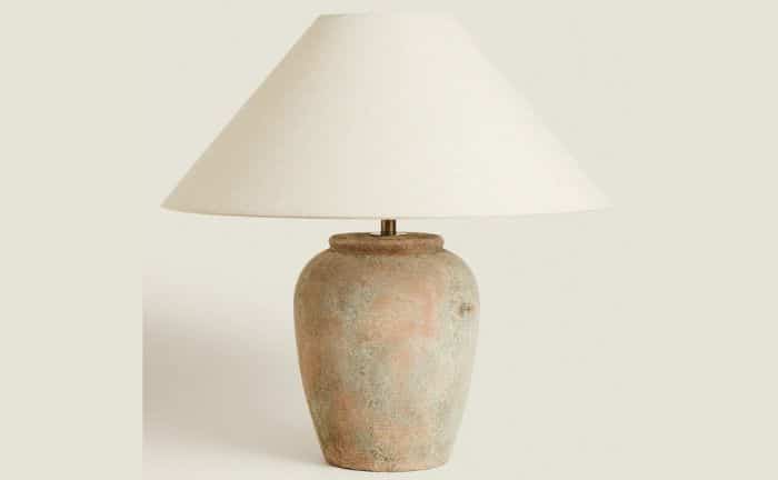 Lámpara cerámica Zara Home