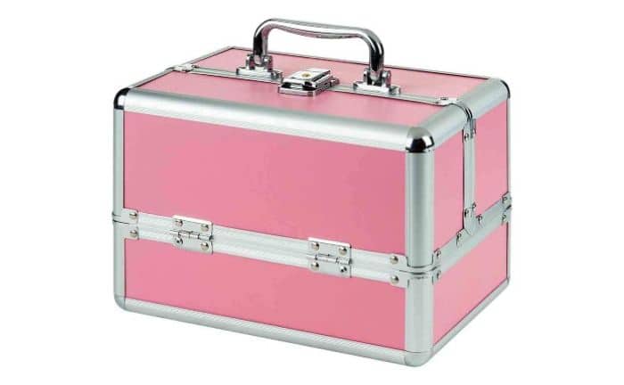 maletín maquillaje rosa LIDL