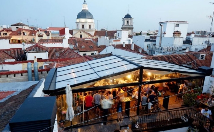 los cinco mejores rooftops de Madrid