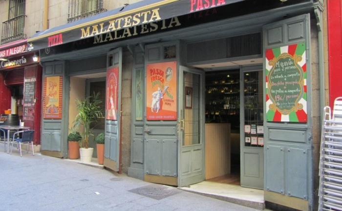 los mejores restaurantes italianos de Madrid
