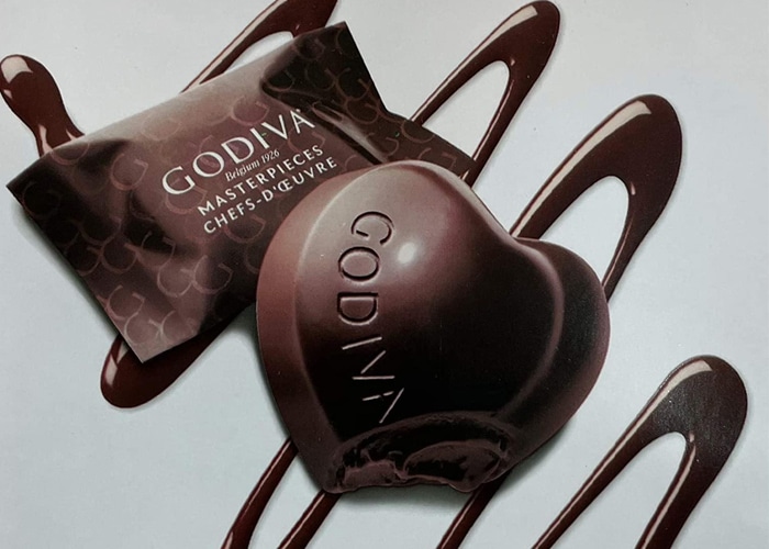 Godiva Dark Chocolate Ganache Hearts