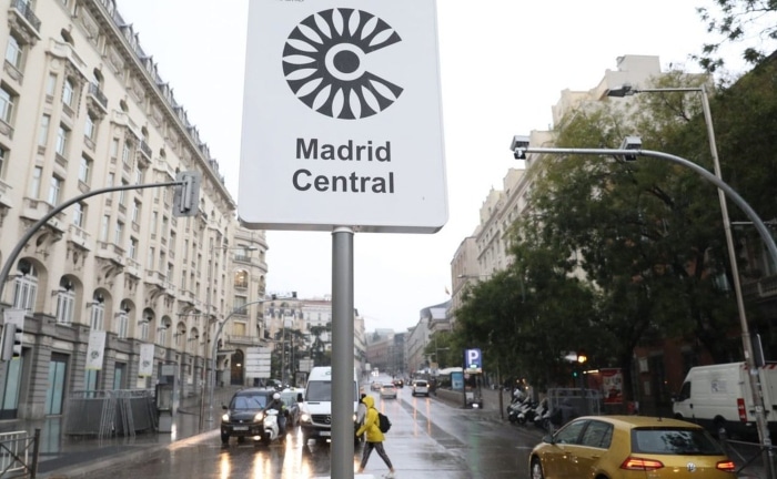 normas de tráfico en el centro de Madrid