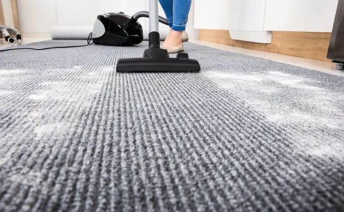 limpiar alfombra bicarbonato