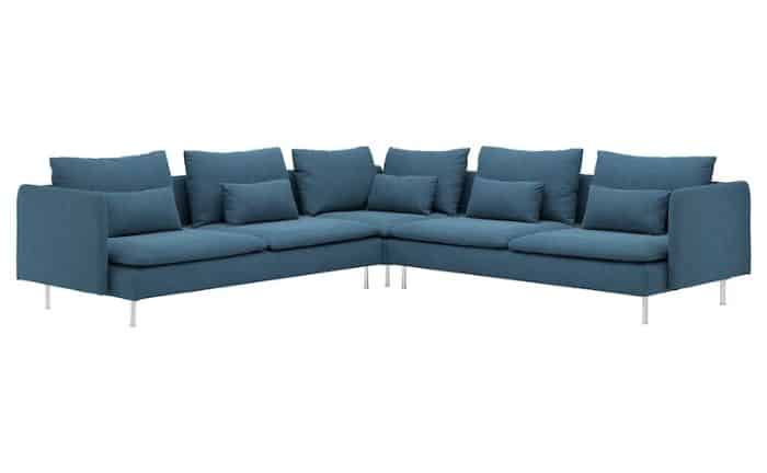 sofa Söderhamn 6 seater blue