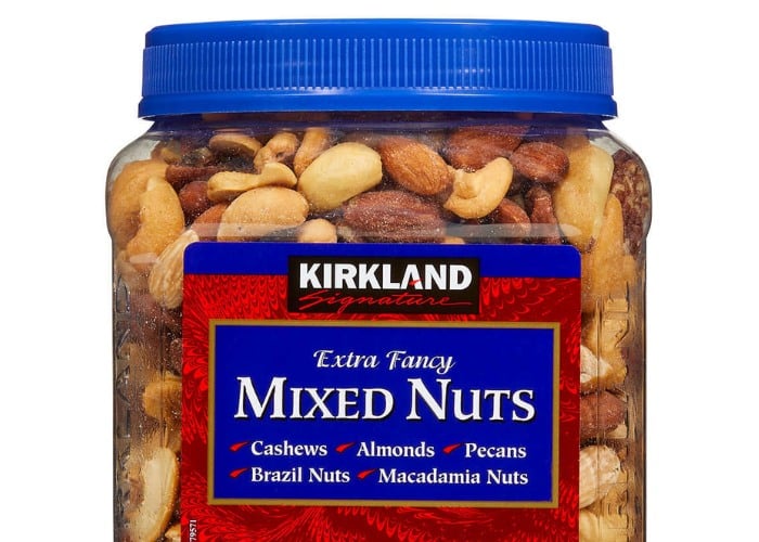 super bowl - costco mixed nuts