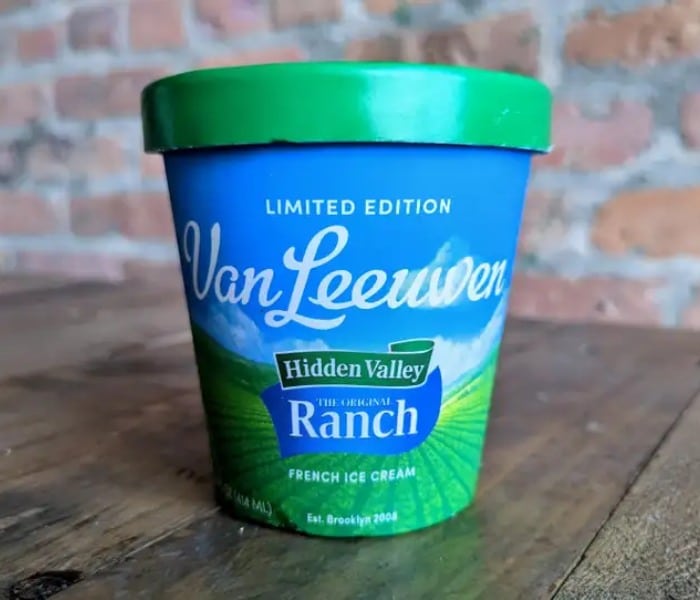 HIdden Valley Ranch Flavored Ice Cream