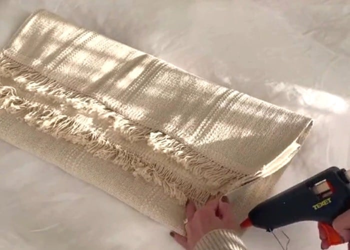 SORTSÖ rug trick turn into cushion- IKEA
