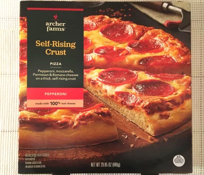 Target Archer Farms frozen pizza