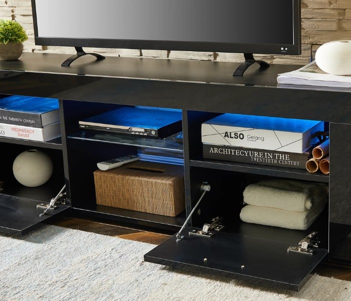 Walmart TV Stand with storage space