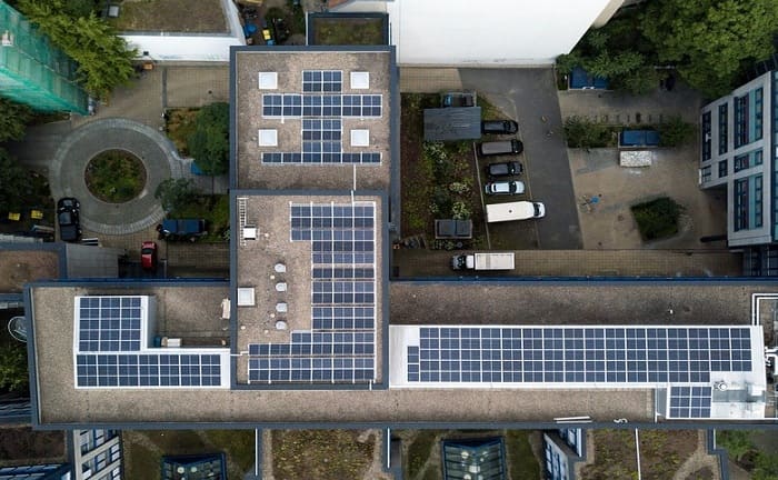 paneles solares bloques pisos