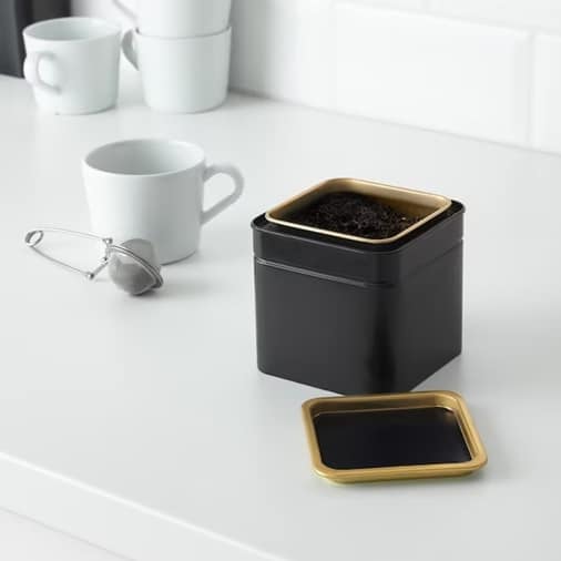 Ikea Kaffee-Tee-Box aus Metall