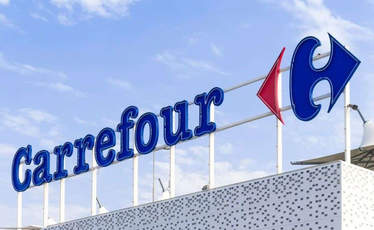 Carrefour mesa trabajar pared