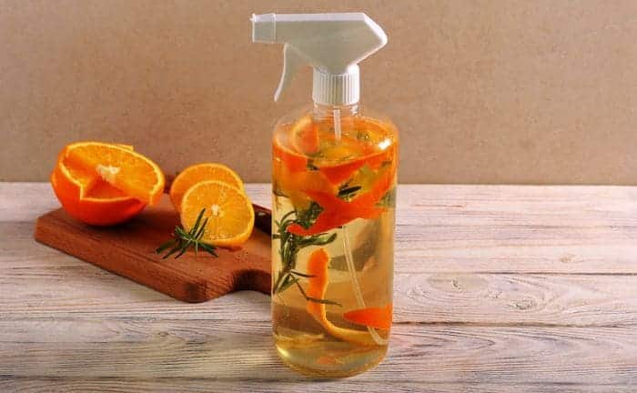 limpiador vinagre cascara naranja