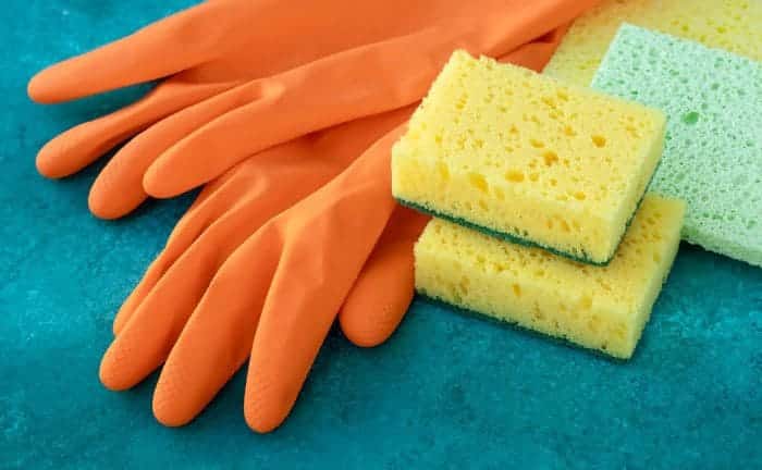 limpiar estropajos esponja