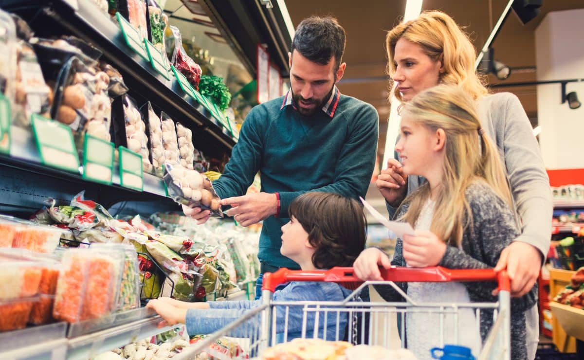 supermercado descuento precio familia numerosa