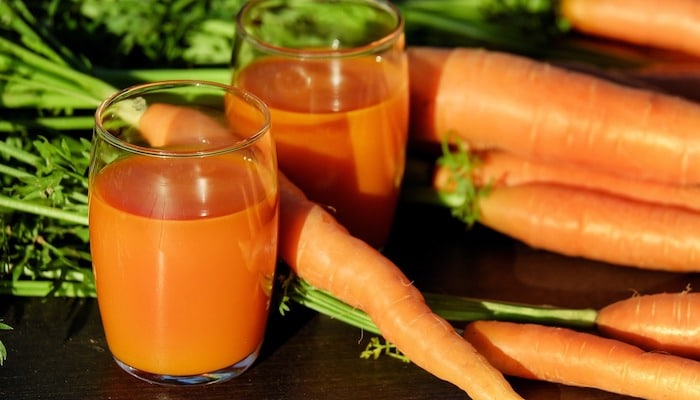 zumo zanahoria fortalecer melena
