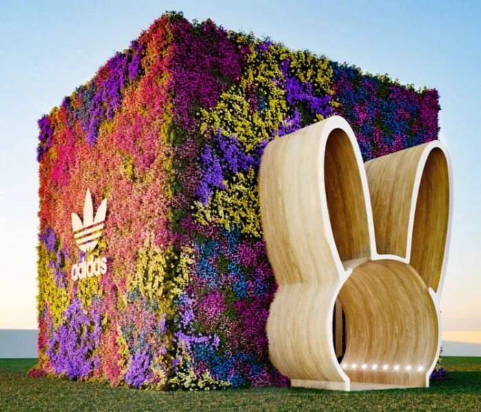 Adidas + Bad Bunny Coachella Pop-Up