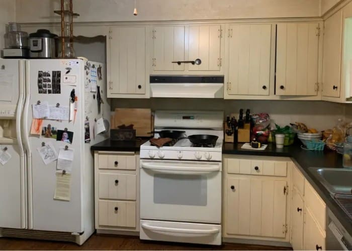 renovating old kitchen with ikea