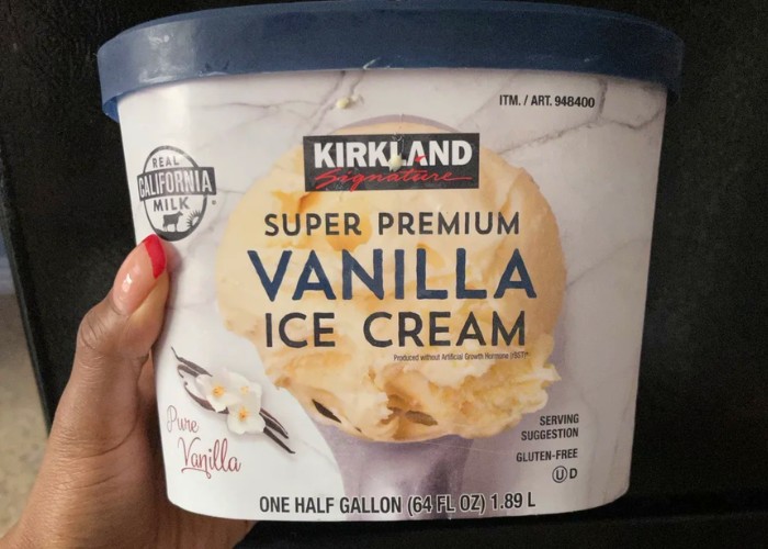 Kirkland Signature Vanilla Ice Cream