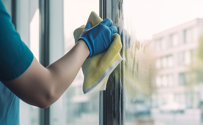 Limpieza ventanas bicarbonato de sodio