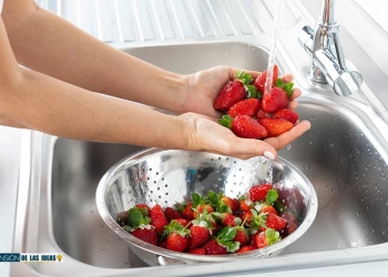 Método seguro limpieza fresas