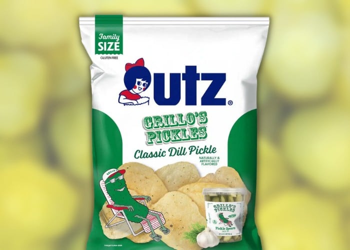 Utz Potato Chips Grillo's Pickle Flavored - Costco