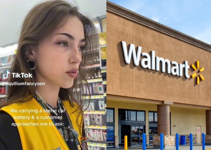 Walmart employee - weird questions