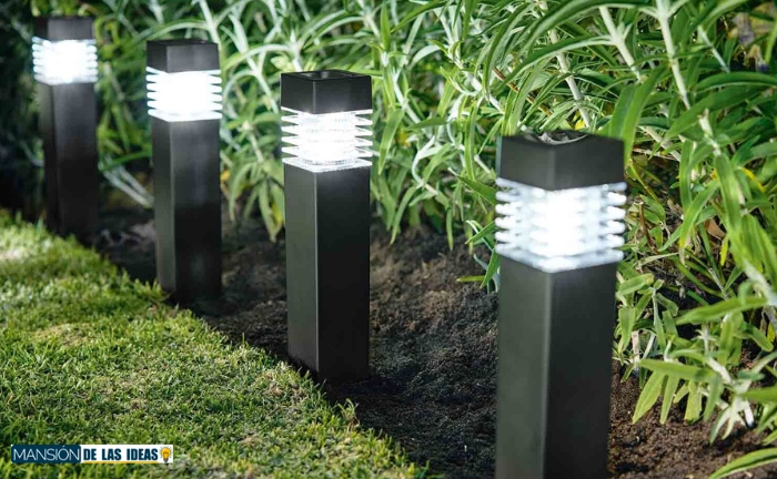 Lámparas LED para el jardín de Lidl