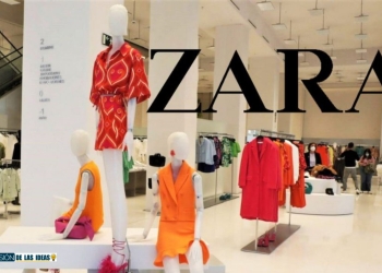 Vestido multicolor de Zara rebajado