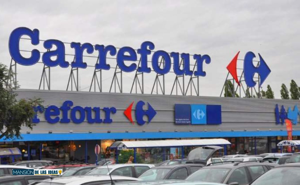 Carrefour persiana bambú enrollable