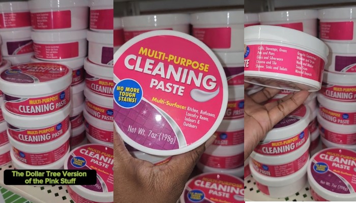 Multipurpose Cleaning Paste from Dollar Tree