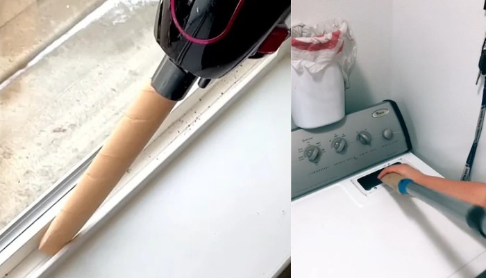 TikTok Viral Cleaning Vacuum Hack