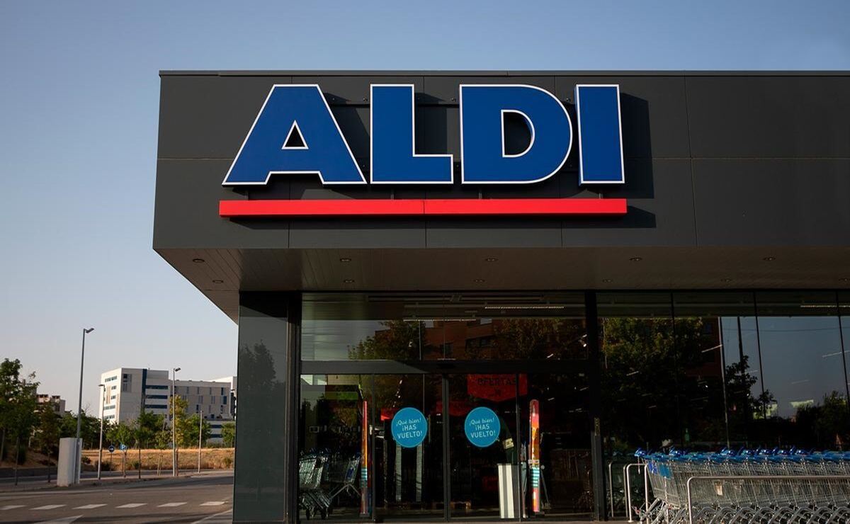 Aldi cesta plegable compra