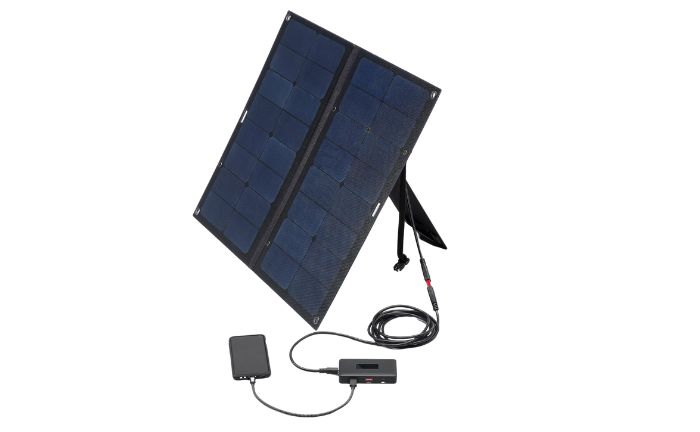 placa solar portatil decathlon