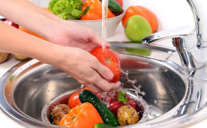 Mejor método lavar fruta verdura