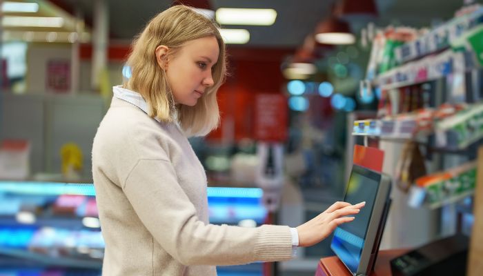 Theft Shoplifting Self-Checkout