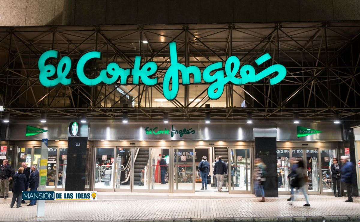 El Corte Inglés rico jamón ibérico bellota
