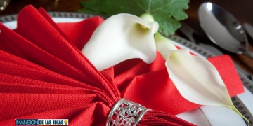 Servilletas elegantes Navidad Mercadona