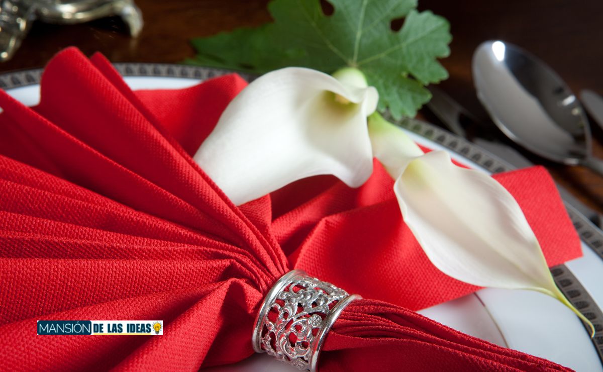 Servilletas elegantes Navidad Mercadona